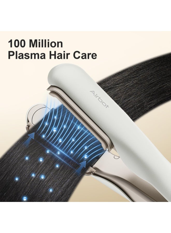 Airbot Hyperstrait 3in1 Hair Straightener, Dryer & Brush, 100 Million Plasma Care Comb & Dry & Straighten, For Beautiful Soft Hair, Fast Heating & 4 Temp Settings, Smart Power Off - Image 5